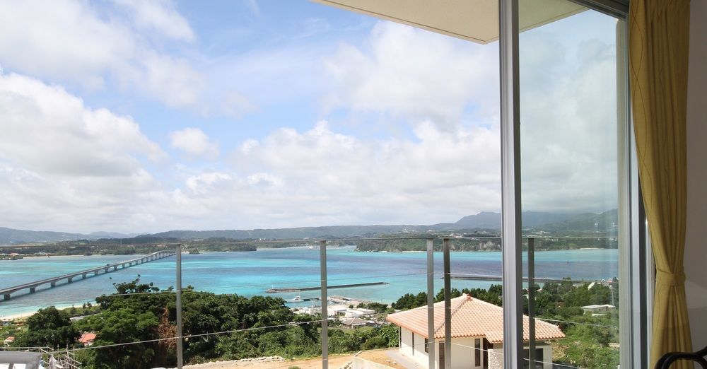 Ocean Hills Kouri Hotell Nakijin Exteriör bild