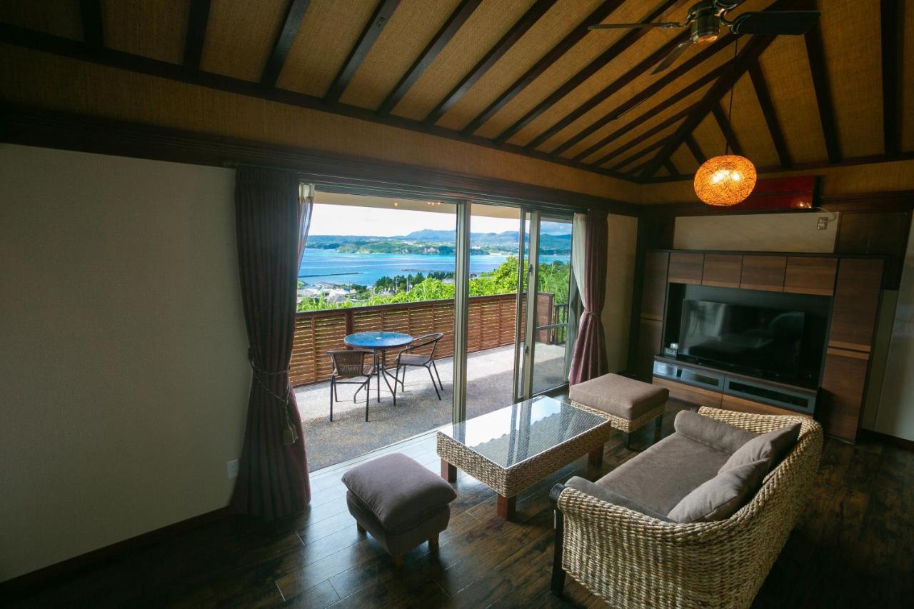 Ocean Hills Kouri Hotell Nakijin Exteriör bild